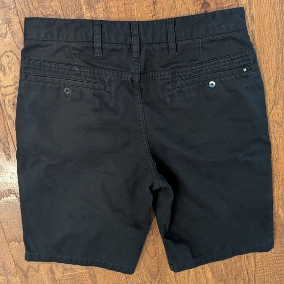 Hurley Men's Black Chino Shorts Sz 29 Worn Once - Picture 7 of 13